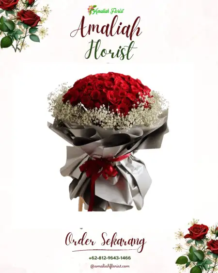 Buket Bunga Air Salek